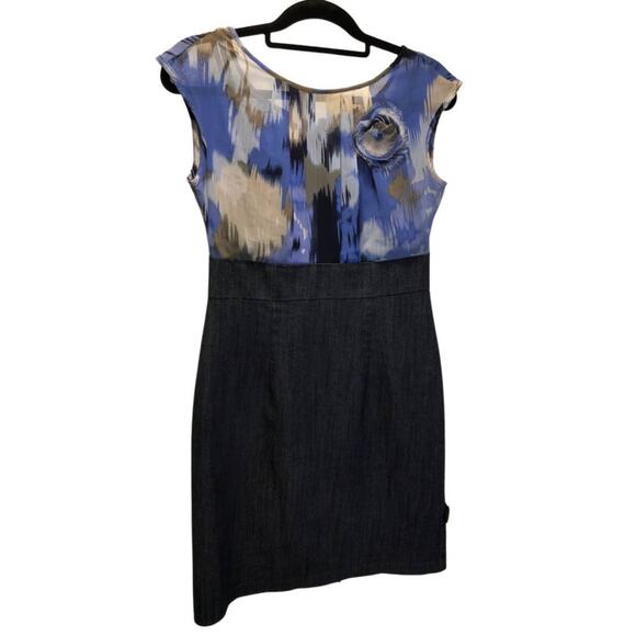 Dressbarn, 6, Tank top dress with denim skirt - Picture 1 of 5